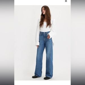 Levi’s Ribcage wide leg Jeans